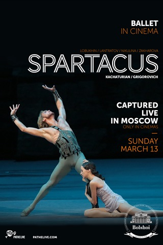 Maskavas Lielā teātra balets: SPARTAKS