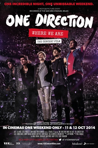 One Direction: Where We Are - Фильм-концерт