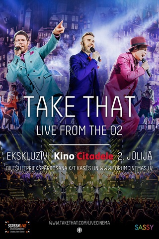 TAKE THAT:  концерт из O2