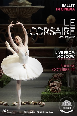 Maskavas Lielā teātra balets: KORSĀRS