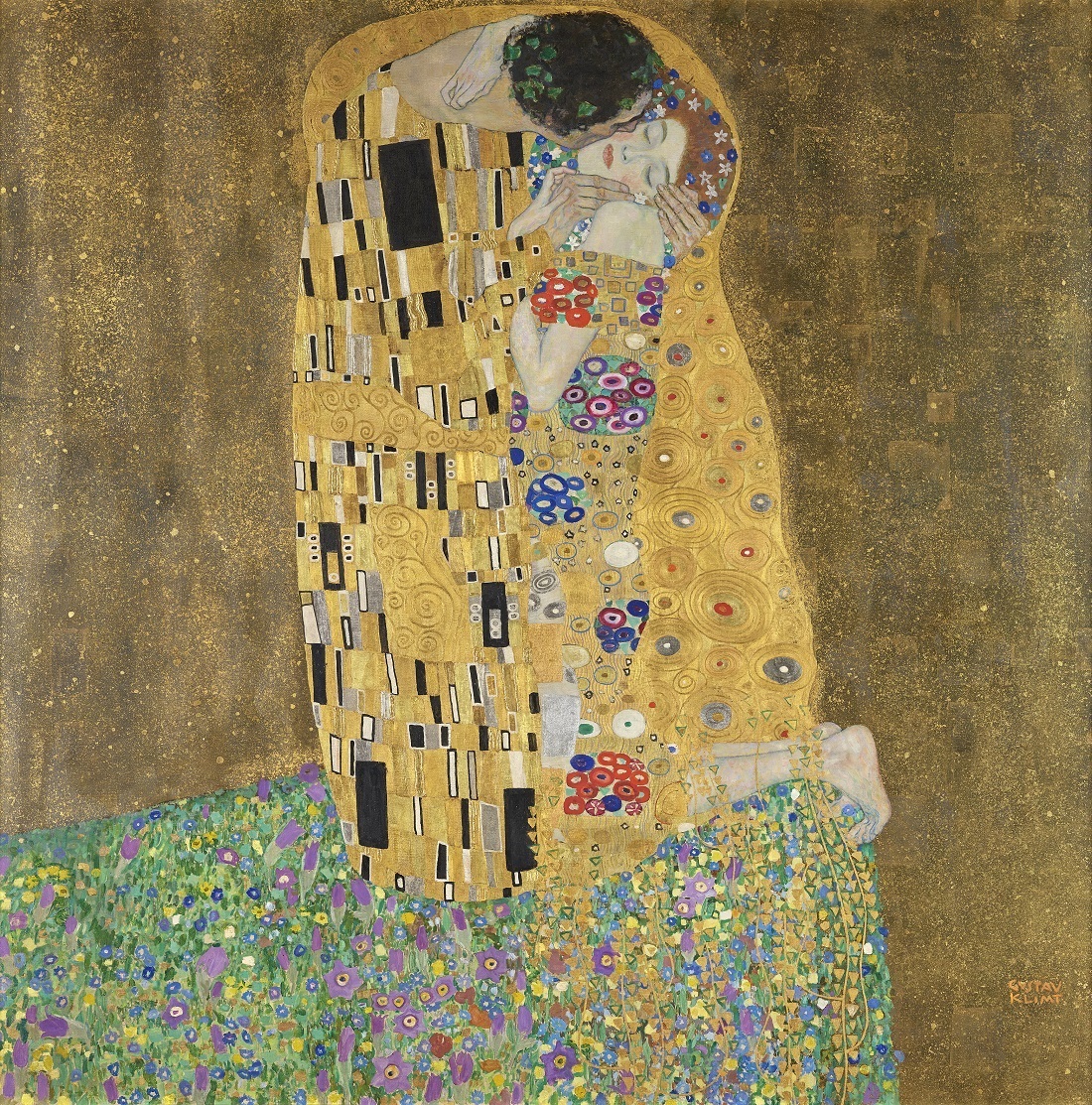 Izstāde | Klimts un skūpsts