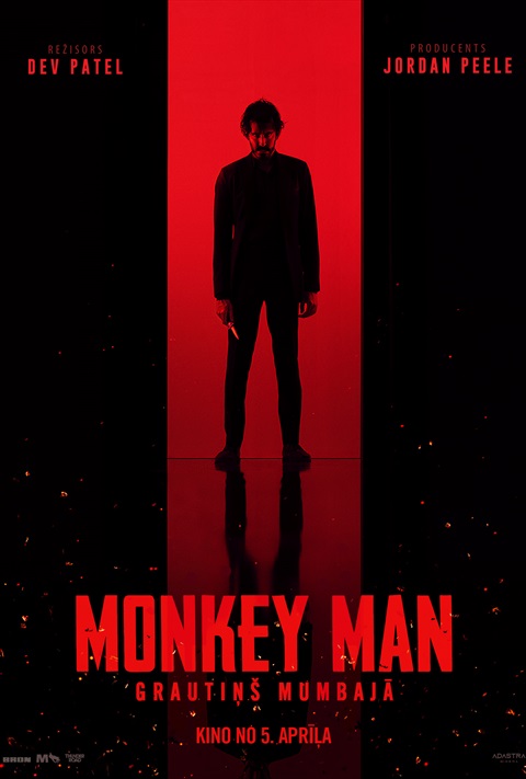 Monkey Man: Grautiņš Mumbajā