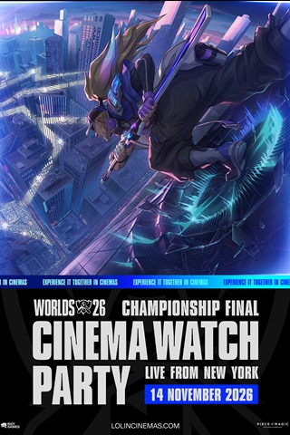 League of Legends Worlds 26 | Finals in Cinema