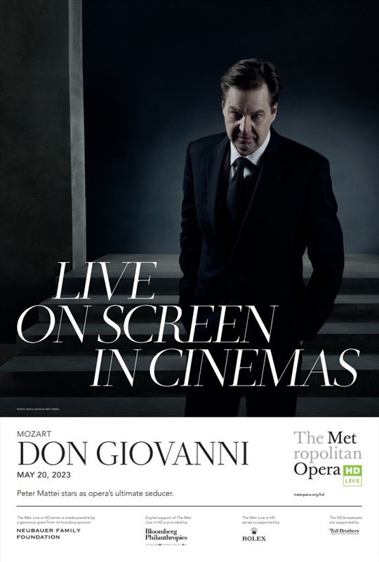 MET Opera: Don Giovanni