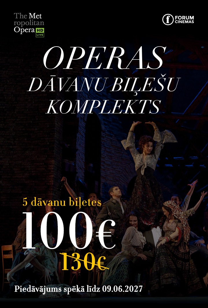 5 Operas dāvanu biļetes