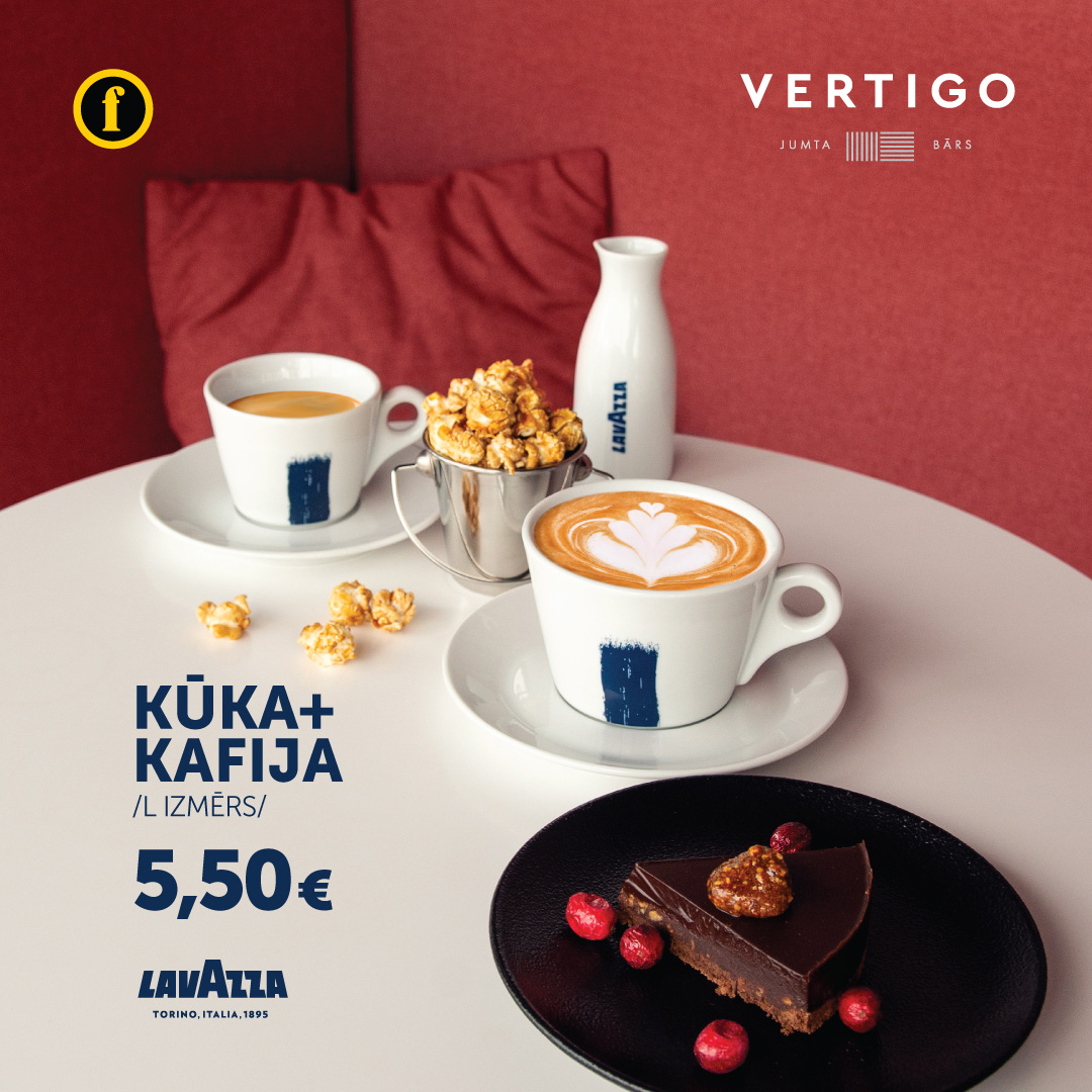 Vertigo - kafija un kūka Vertigo - kafija un kūka