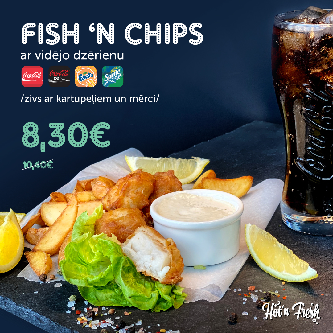 Fish'n Chips komplekts
