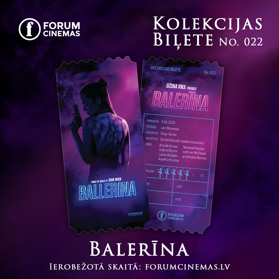Forum Cinemas - Kolekcijas biļete - Balerīna