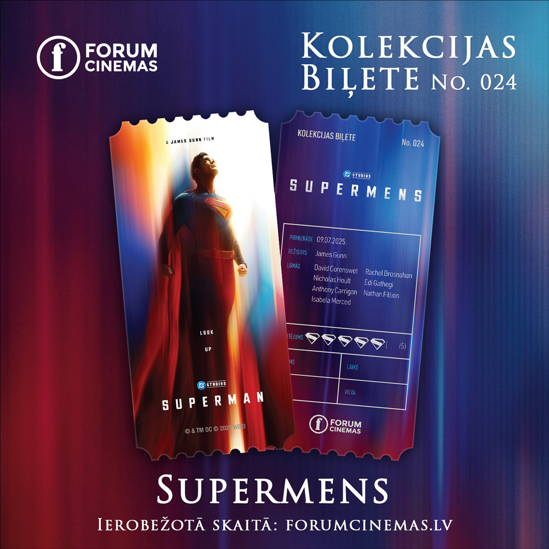 Forum Cinemas - Kolekcijas biļete - Superman