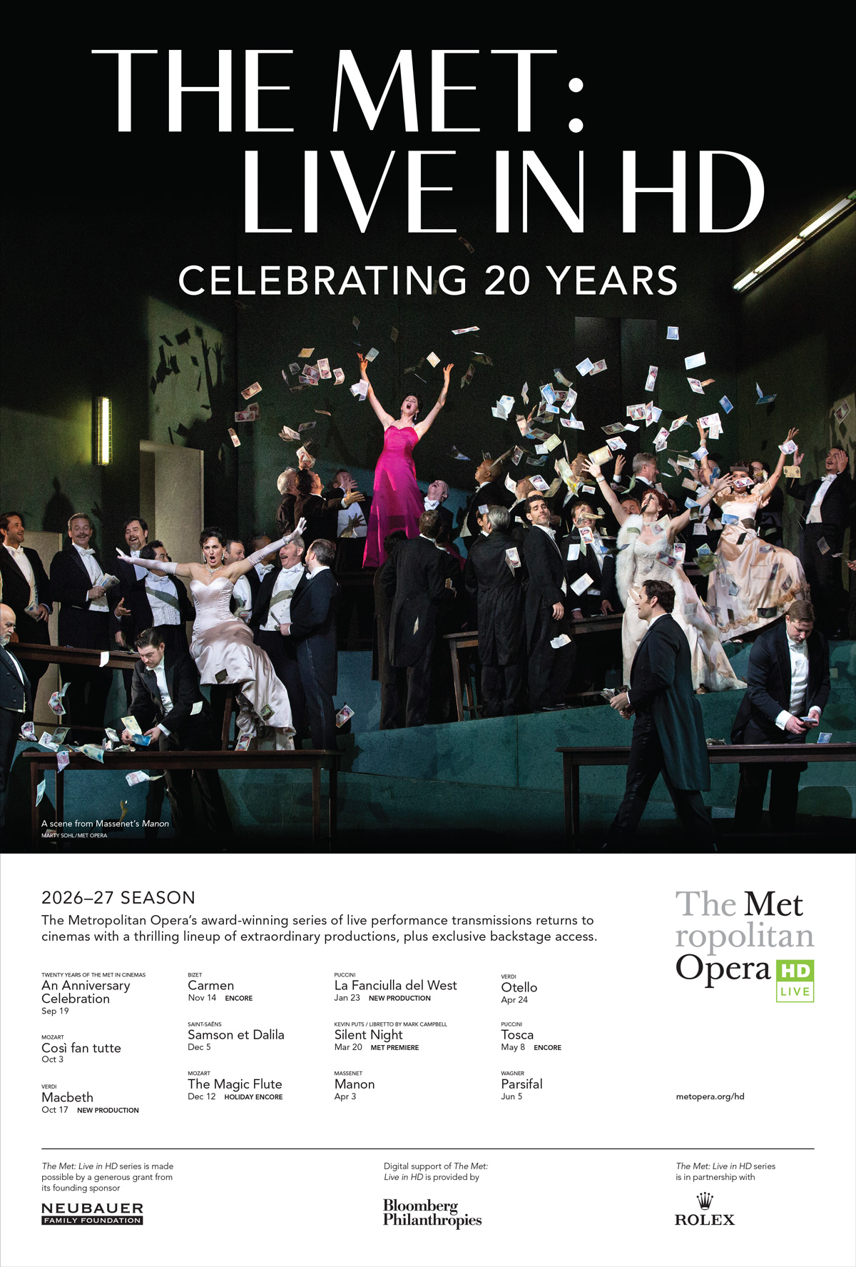 The Met Opera 2026/2027
